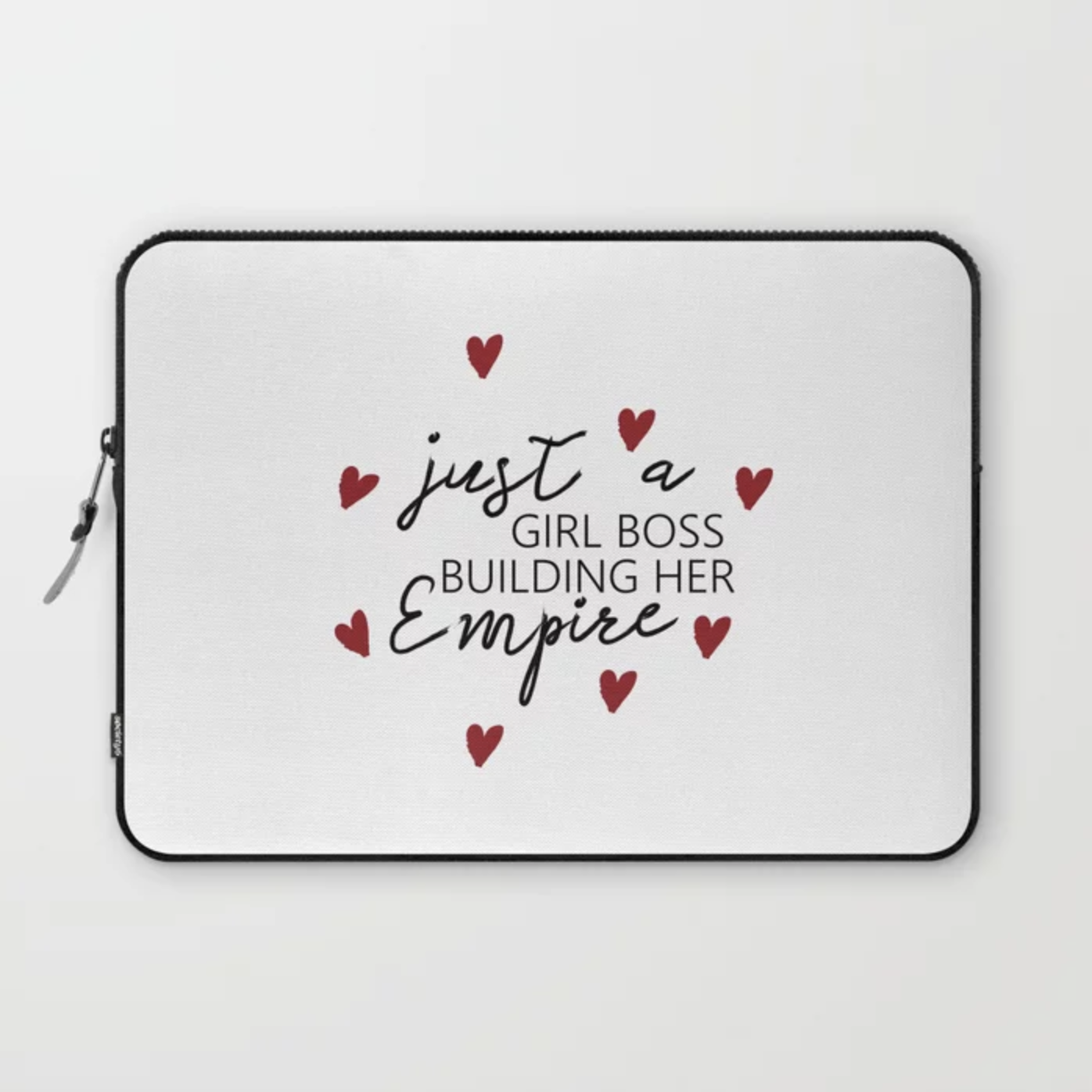 Girlboss Gift Ideas Birthday Gift Inspiration Just A Girl Boss Building Her Empire Laptop Case