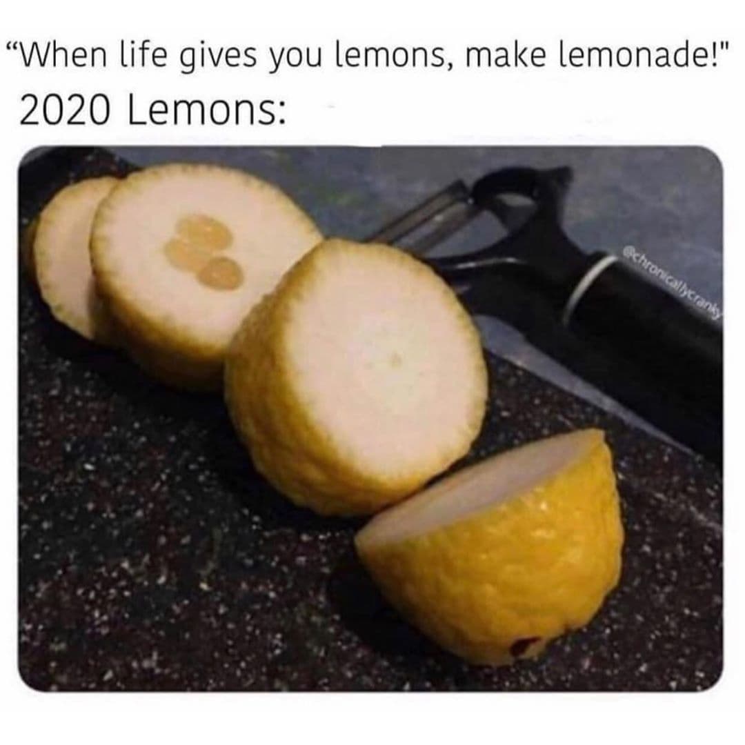 Funny Quarantine Memes and CoronaVirus Joke Lemon Lemonade Social Distancing Covid19 My Therapist Says