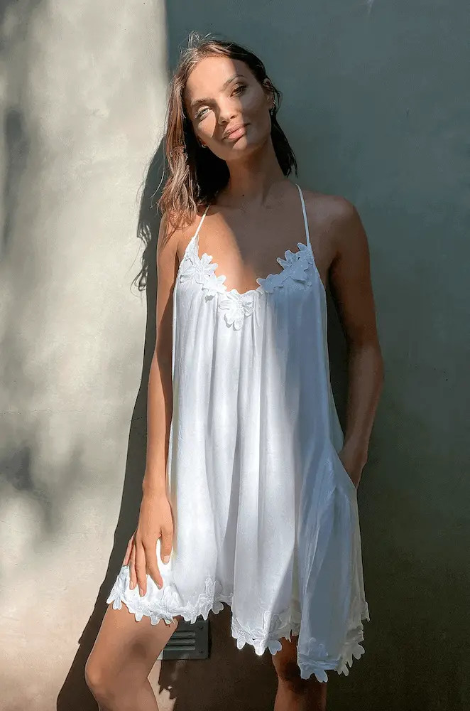 Best Summer Dresses Online Ivory White Floral Lace Dress Lulus 2