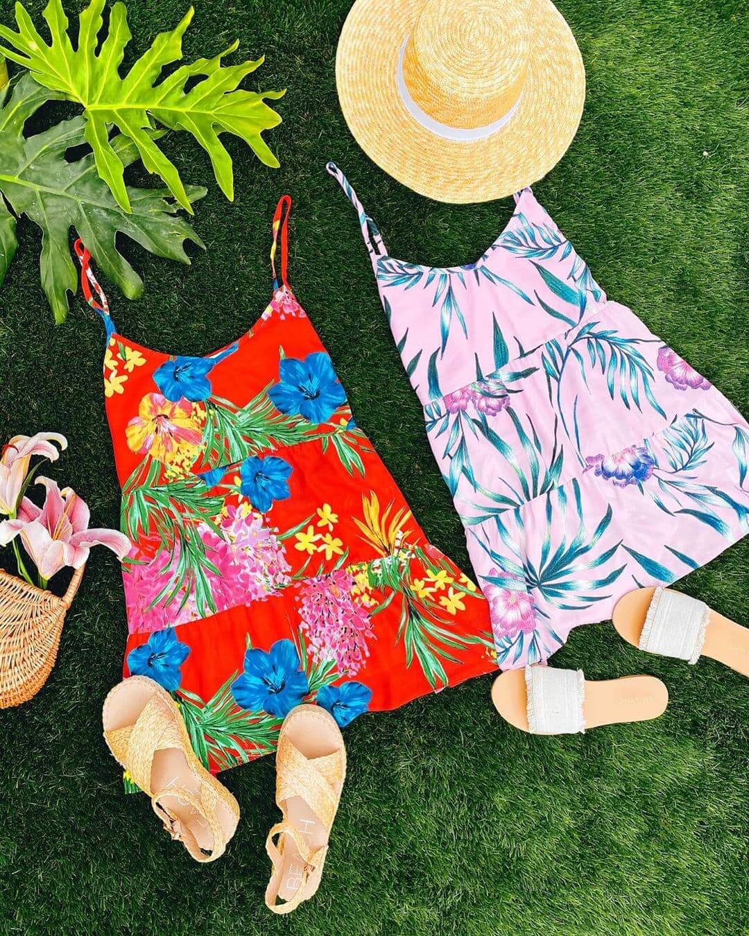 Summer Outfits Sundresses Beach Casual Tropical Tango Red Magnolia Dress Show Me Your Mumu 2 (1)