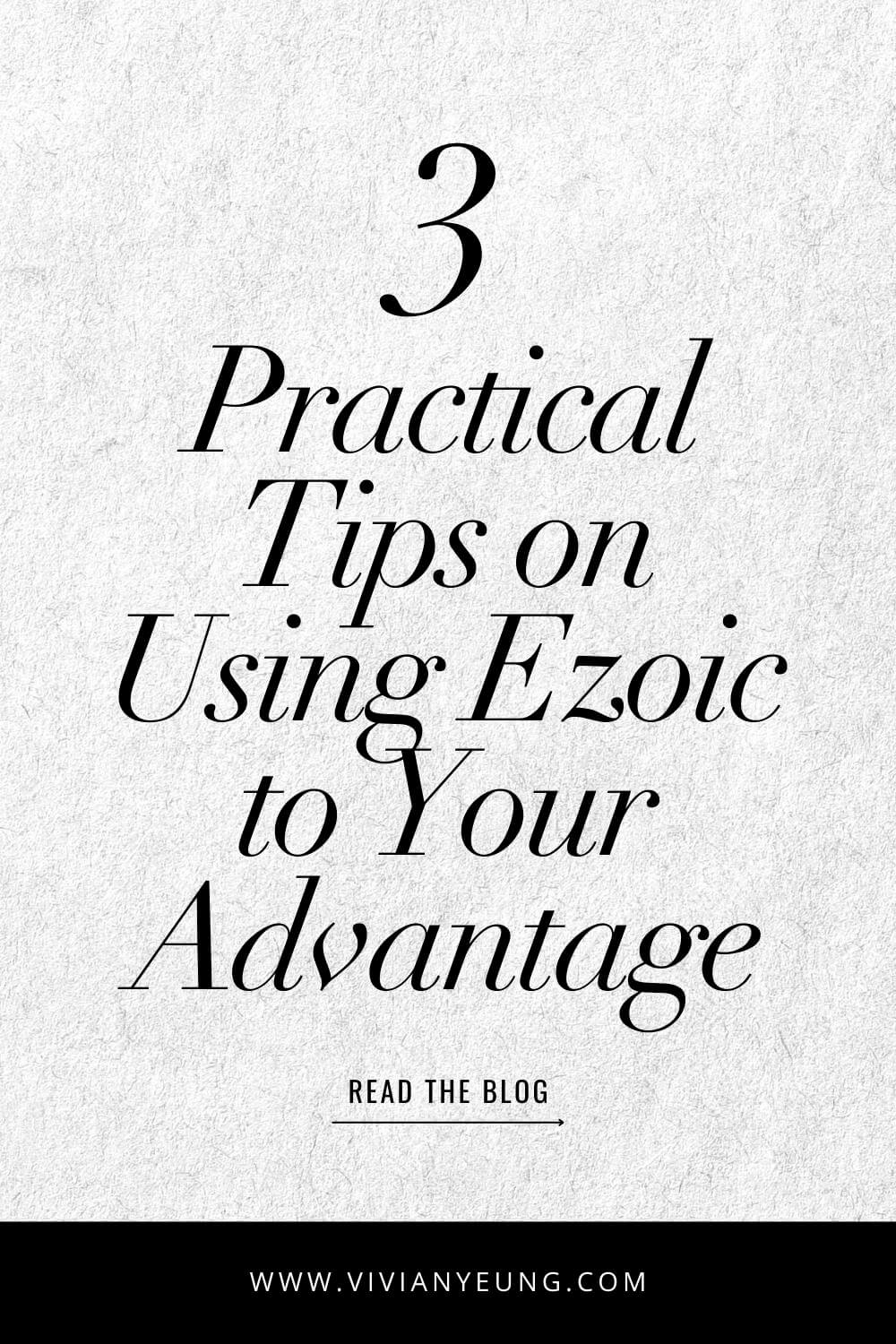 Best Ezoic Tips and Tricks How to Improve Ezoic EMPV