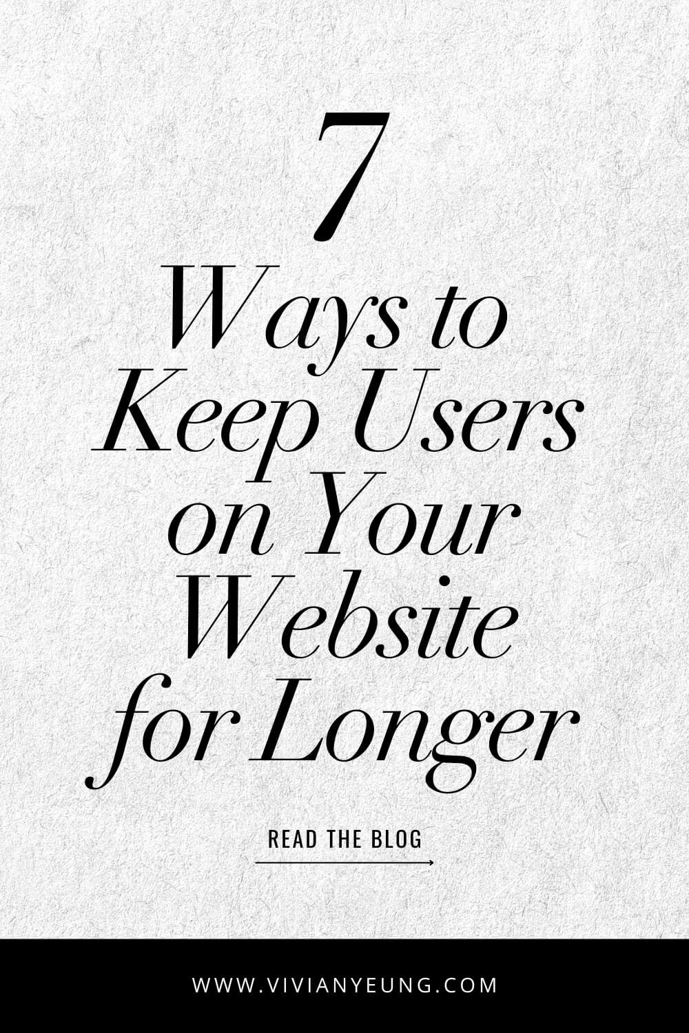 How to Keep Users on Website Longer Reduce Bounce Rate on Your Website