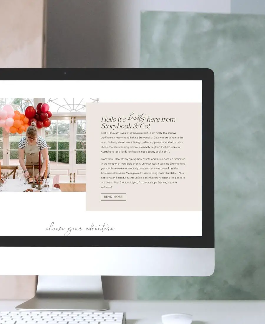 Custom Website Design for Wedding Planners Web Designer Australia 2