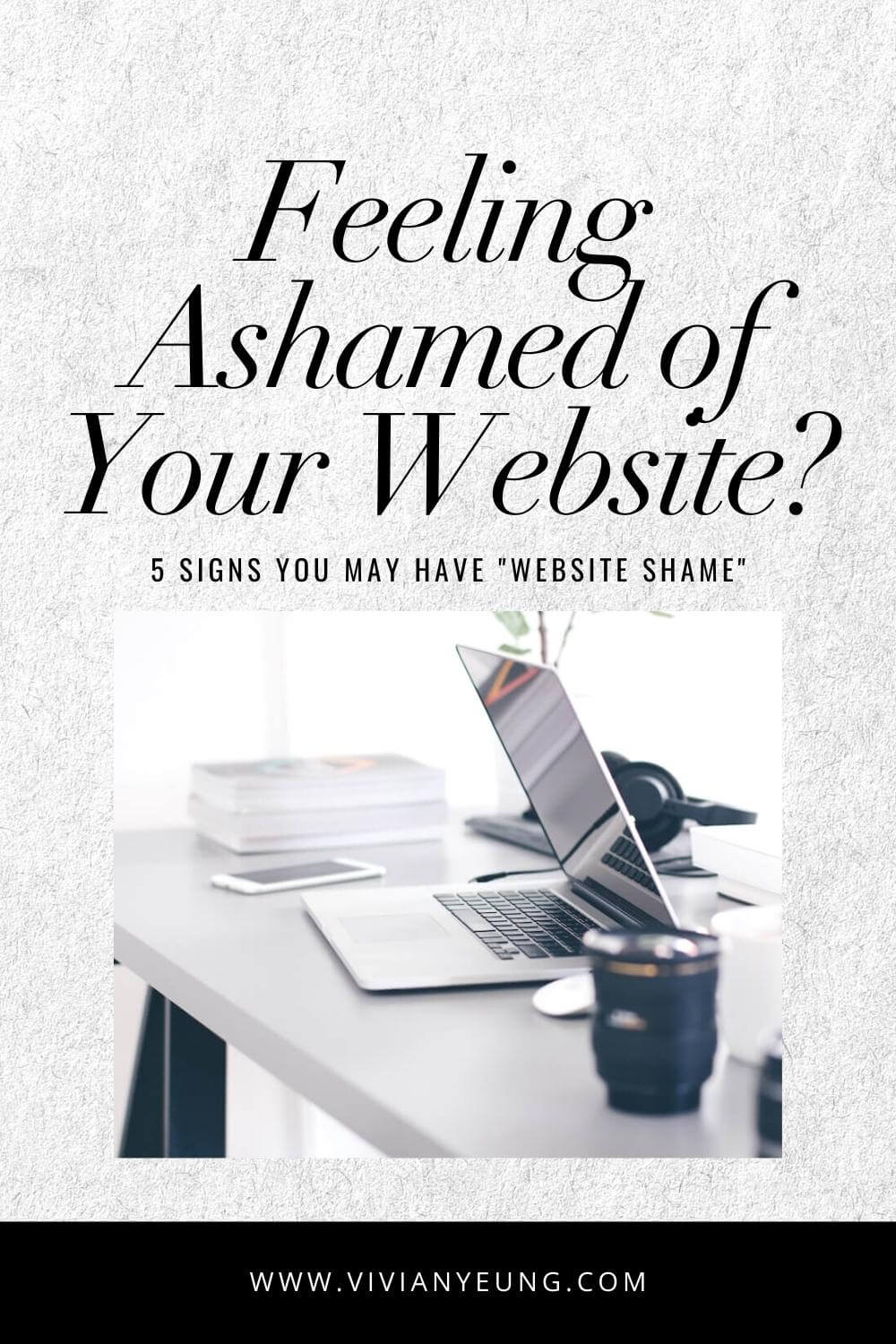 Signs You May Have Website Shame Web Design for Wedding Planners 2