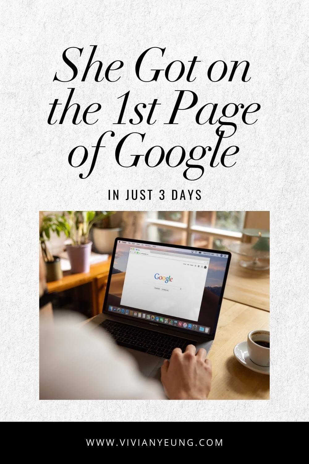 How to Get On The First Page of Google In 3 Days Best SEO Tips and Tricks